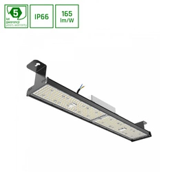 HALLS LINE 3 HIGH BAY 150W NW 230V 60X90ST IP66 IK10 795X130X115MM CZARNY 5 LAT GW. 1-10V