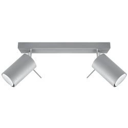 Plafon RING 2 punktowy Stal kolor czarny 40W, SL.0450