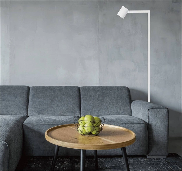 Lampa podłogowa Snow, biała, 1x50W GU10