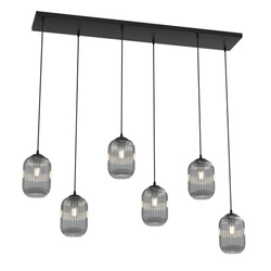 Lampa wisząca Emibig VERDI 6 BL GRAFIT 1434/6