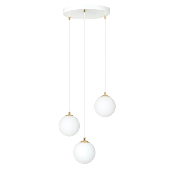 Lampa wisząca Emibig ROYAL 3 WH 1244/3