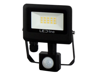 Naświetlacz PHOTON LITE z czujnikiem ruchu PIR IP65 10W 1000lm 4000K 120° | Czarny