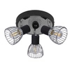 Lampa sufitowa MODO plafon 98-61546 czarny/chrom 3xE14
