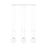 Lampa wisząca Emibig GLAM 3 Biały/OPAL 1115/3
