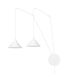 Lampa wisząca Emibig ABRAMO 2 Biały 159/2