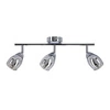Lampa sufitowa/ścienna MILTON listwa 93-61294 chrom 3xE14 LED