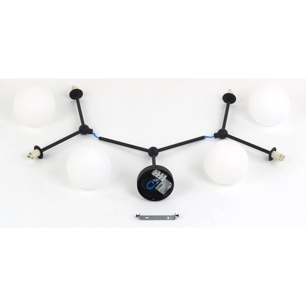 FAIRY BLACK LAMPA SUFITOWA 4 PŁ 4855