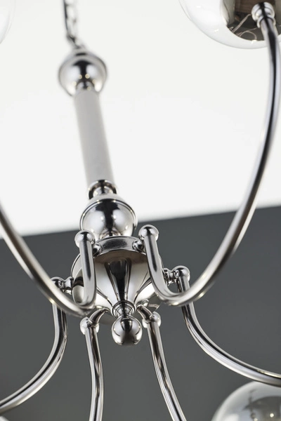 Nowoczesny Żyrandol BRILLANTE wys. 105cm 6xG9 14W IP20 | Czarny