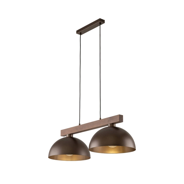 OSLO BROWN LAMPA WISZĄCA 2 PŁ 4507
