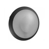 Okrągły plafon E27 z czujnikiem ruchu Nymphea OMNI czarna 230V IP65 IK08 czujnik