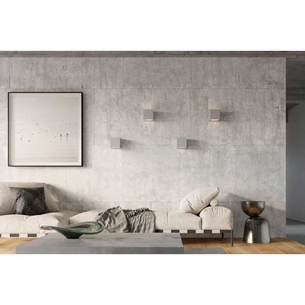 Kinkiet betonowy LEO SL.0991 szary 1xG9