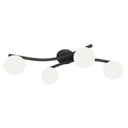 Lampa sufitowa Emibig OPUS 4 BL OPAL 1390/4