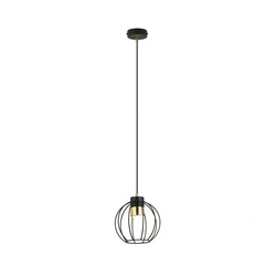 Lampa wisząca Emibig AJAX 1 Czarny/GOLD 1200/1