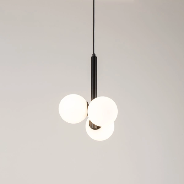 Lampa Sigma Perla 3 zwis czarny 33486