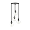 Lampa wisząca Emibig COSMO 4 BL PREMIUM TRANSPARENT 711/4PREM