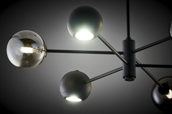 Nowoczesny Żyrandol MOKA wys. 47-69cm 3xG9 3xGU10
14W IP20 | Czarny