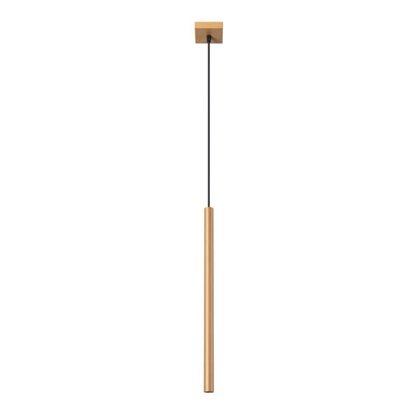 Lampa wisząca PASTELO 1 złota