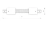 Łącznik PROFILE RECESSED FLEX CONNECTOR WHITE 8384