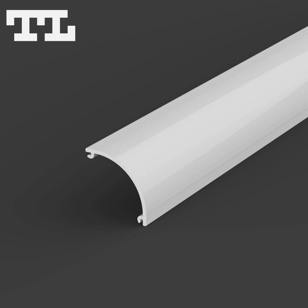 Osłonka C18 na klik 200cm do profili LED P3-2 | biały