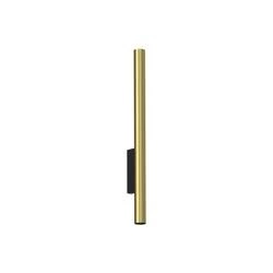 Kinkiet FOURTY WALL XL 60cm miniGU10 | mosiężny/czarny 10760