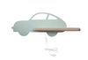 Kinkiet dziecięcy IQ Kids Car z półką, 21-85092, miętowy, 5W LED, barwa neutralna 4000K