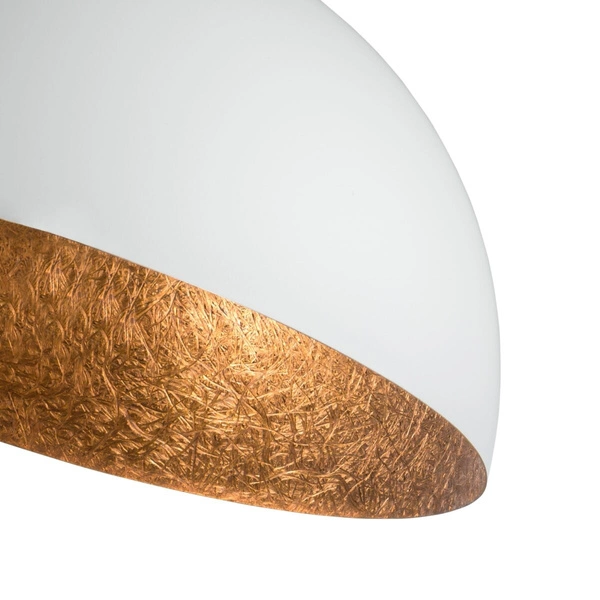 Lampa Sigma Sfera 70 plafon biały/miedziany 32460