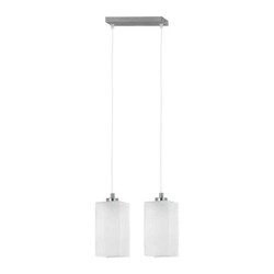 Lampa wisząca ALFA ICE CHROM 2xE27 30cm | 115