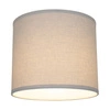 Abażur Cylinder E27 H20 Jasnoszary Tkanina A0012