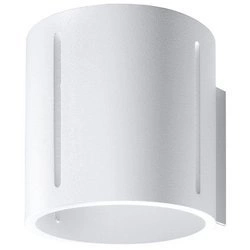 Kinkiet Sollux INEZ Aluminium, Biały G9 40W, SL.0352