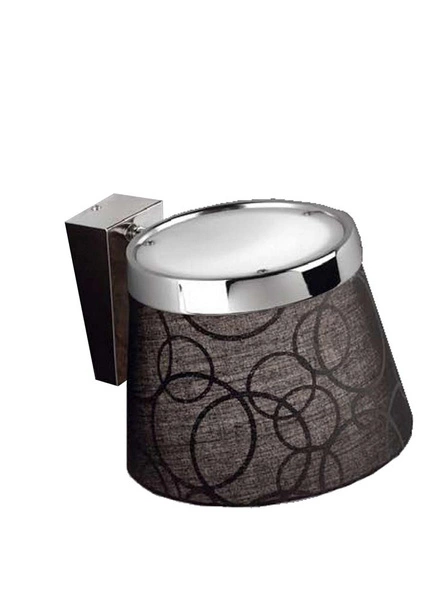 Kinkiet IMPRESJA 21-46324 chrom/czarny 1x60W E27