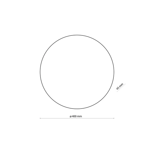 Lampa sufitowa kinkiet LUNA GOLD NEW śr. 40cm G9 6 punktowa | złoty 6046