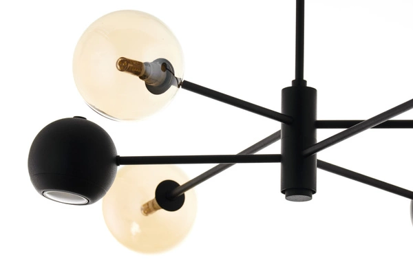 Nowoczesny Żyrandol MOKA wys. 47-69cm 3xG9 3xGU10
14W IP20 | Czarny