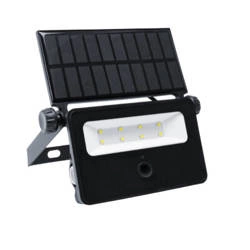 Reflektor solarny z czujnikiem NOCTIS SOLARIS MINI 2W 6000K IP65 | czarny