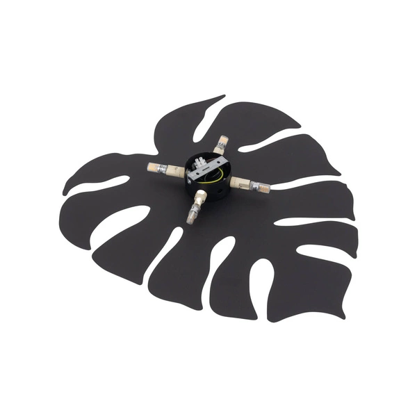 MONSTERA XL BLACK KINKIET 4 5916