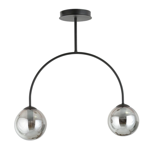 Lampa sufitowa Emibig ARCHI 2 BL GRAFIT 1287/2