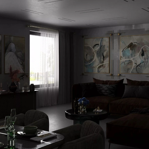 Profil LED P18-1 100cm szer. 12mm | do osłonek C1/C4 | czarny