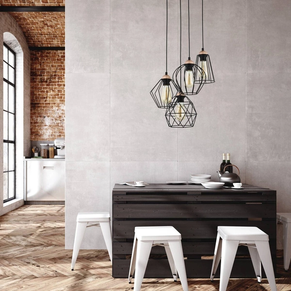 Nowoczesna lampa wisząca GALAXY 1643 czarny/miedziany 1643