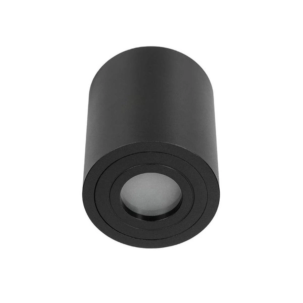 Natynkowa tuba spot Rullo Nero IP44 GU10 | czarny