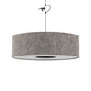 Lampa wisząca LAGO L E27 wys.130cm szer.65cm | Szary 11675