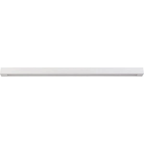 Lampa sufitowa plafon FUTURA STEEL LUX 18W 96cm neutralna 4000K | biały