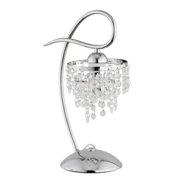 Lampka nocna diana chrom 1xe14 16cm | 18998