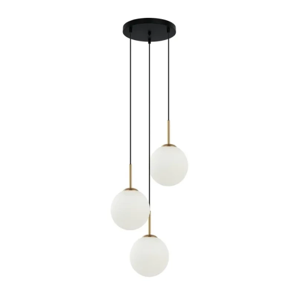Lampa wisząca Italux Deore PND-5578-3S-BRO-BK