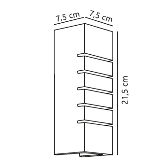 Kinkiet LANCIO G9 Tynk | Biały