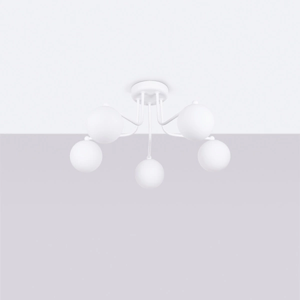 Żyrandol ASTRAL 5 biały