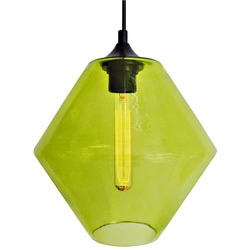 Lampa wisząca BREMEN 31-36353 klosz zielony + żarówka 60W E27