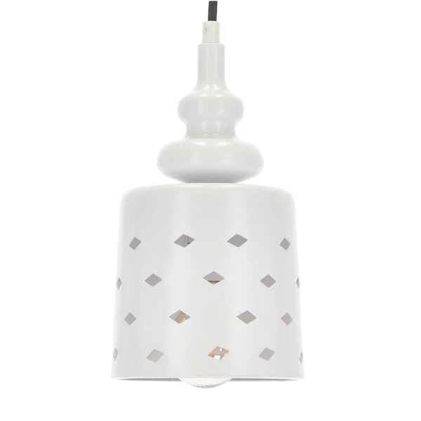 Lampa wisząca HAMP 31-51905 biała 1x60W E27