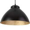 Lampa wisząca MILA czarno - złota 35cm
