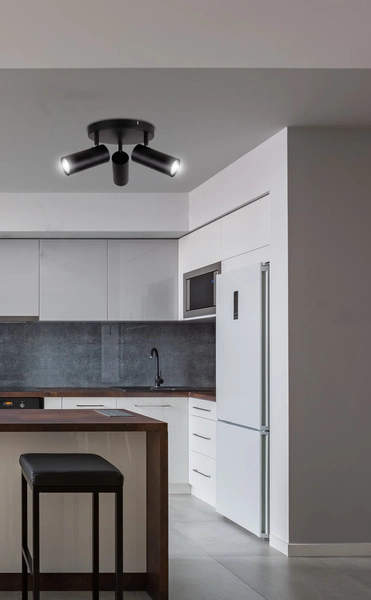 Lampa sufitowa COLLY, 98-01672, czarna, 3x15W GU10