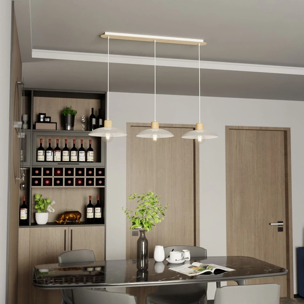 Lampa wisząca Emibig KOBE 3 Biały 1319/3