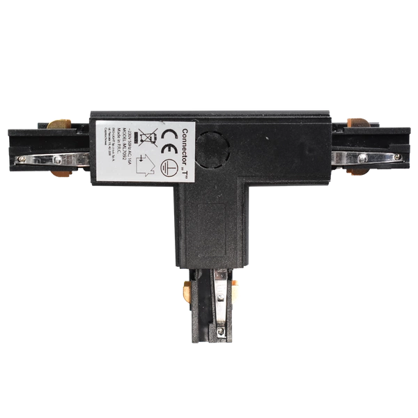 Łącznik szynoprzewodu 3-fazowego TRACK LIGHT typ "T", czarny, ML7092